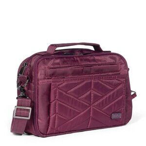 Lug Scoop 2 Crossbody Bag Wine Red